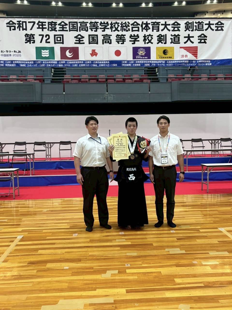 渕之上コーチを交えて