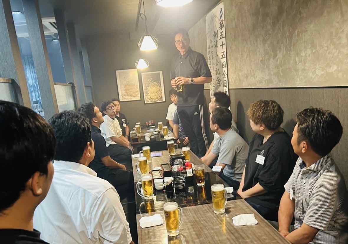 飯干裕二先輩（4期・高千穂）